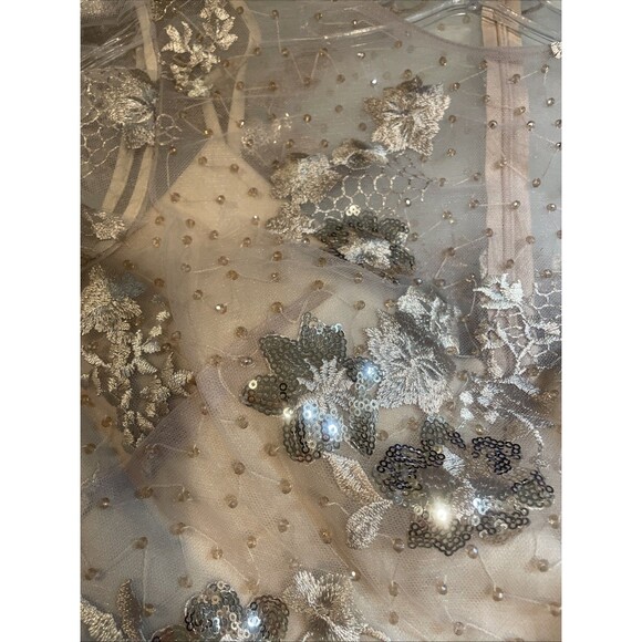 NWT Mac Duggal Mocha Long Sleeve Midi Dress Sz 6 Retail $338 - Picture 10 of 16